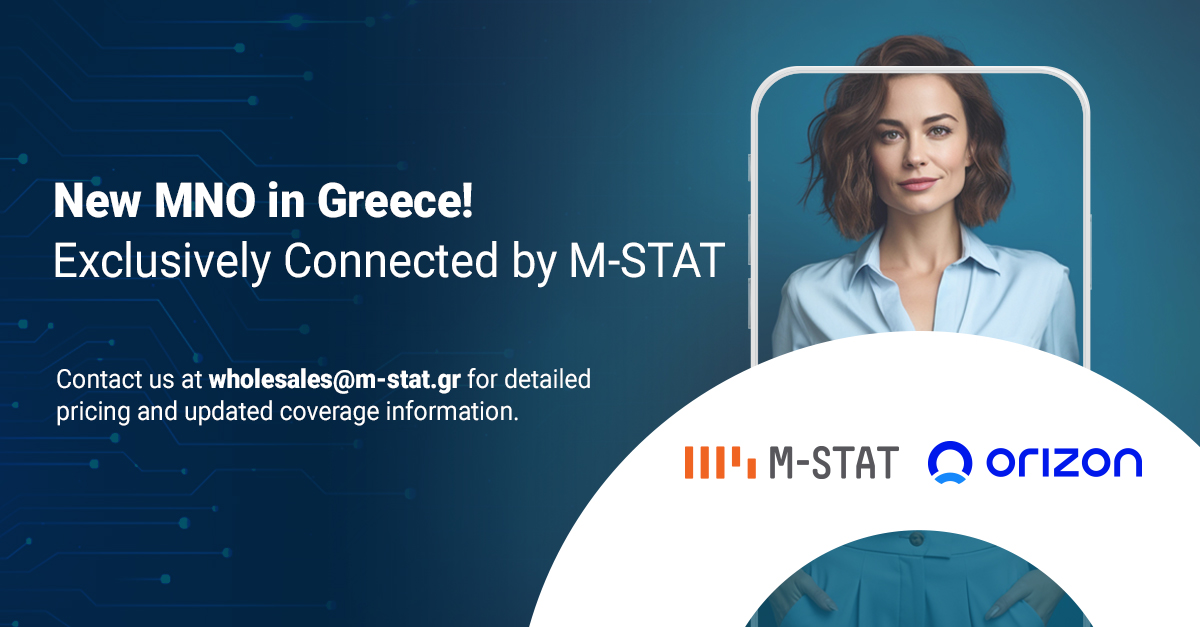 Νέα Συνεργασία– Η M-STAT πρώτη με το δίκτυο Orizon!