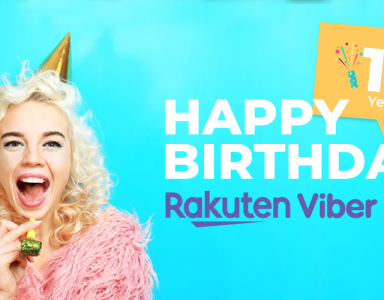 10 years Rakuten Viber