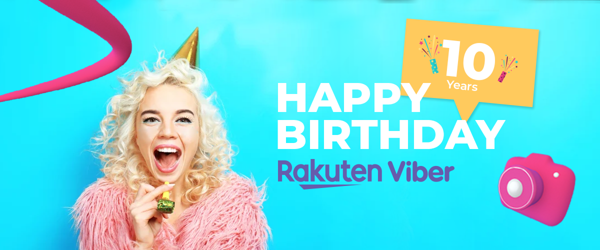 10 years Rakuten Viber